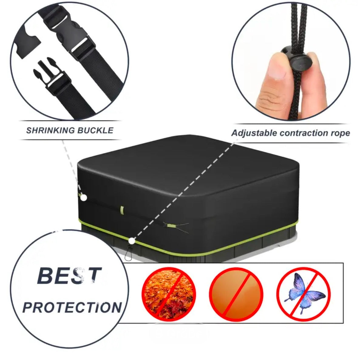 Schutzhülle für Hartschalen Whirlpools