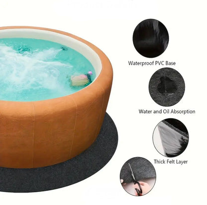 Unterlage für Softub Whirlpools