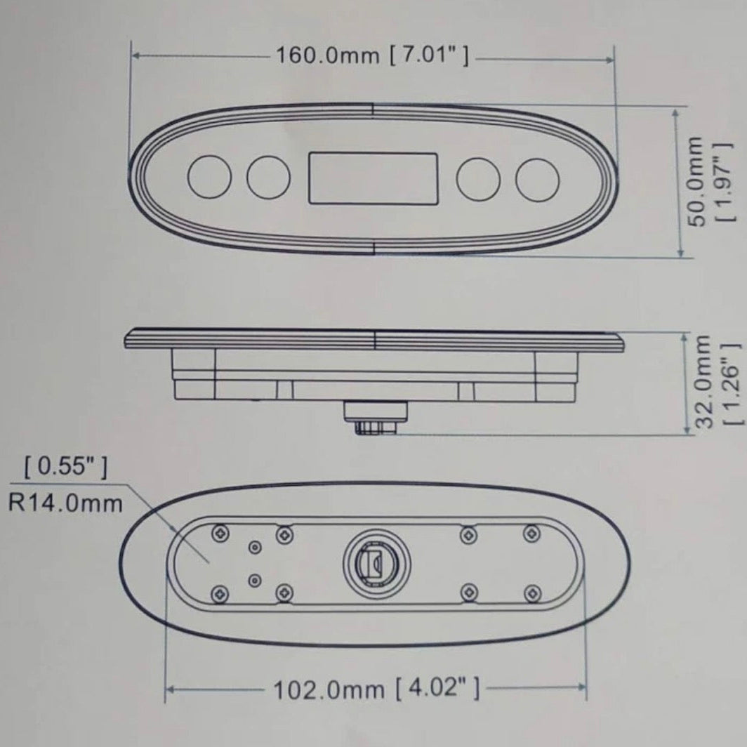 Joyonway PB557 Bedienelement
