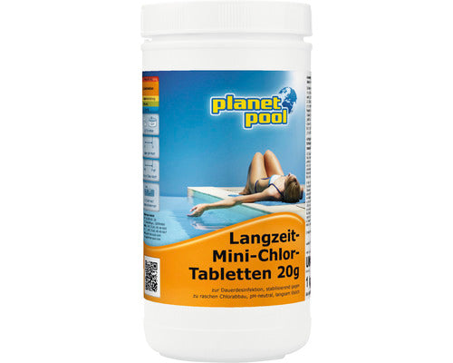 Langzeit-Mini-Chlor-Tabletten Planet Pool 20g/Stück 1 kg