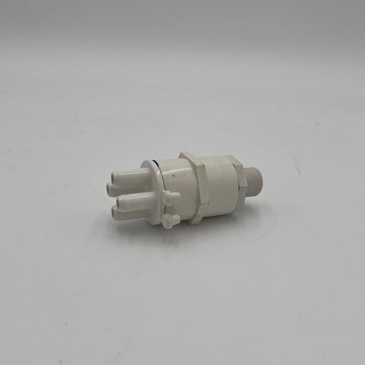 Luftverteiler mit 4 Ausgängen 3/8" male