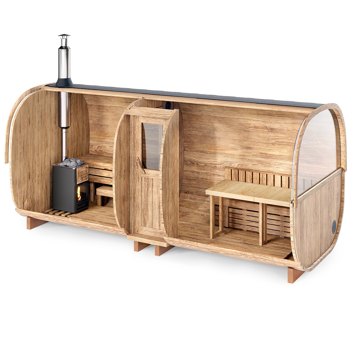 Fasssauna MAXI 500P